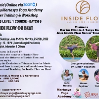 HYBRID (Online & Offline) Level 1 & Immersion -  30 TRC Inside Flow Teacher Training with Martasya Yoga 
